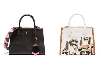トレンド｜プラダから17年春夏の新作「プラダ パラディグムバッグ」 素材やデザインで進化、2サイズ展開