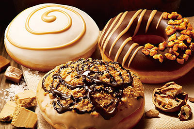 「キャラメル ブロンドチョコ ドーナツ」