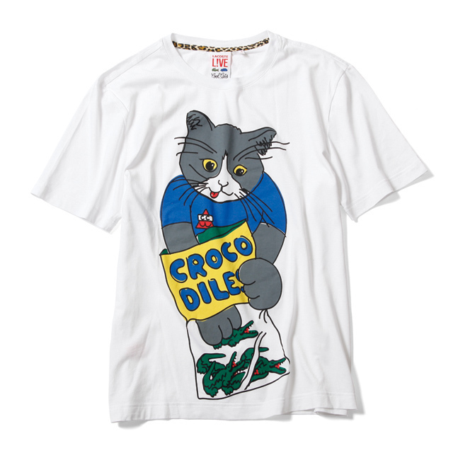 LACOSTE L!VEアーティストコラボ第2弾 - Cool Catsとのユニークな限定 