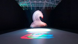 ライゾマとアート＋コムの合同企画展が東京・西新宿で - 光の動きに着目した最新のデジタルアート｜写真5