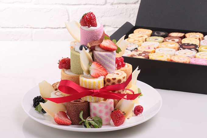 イリナの限定 クリスマスロールタワー いちごや抹茶 モンブランなど25個の限定ロールケーキを一度に ファッションプレス イリナの限定 クリスマスロールタワー いちごや抹茶 モンブランなど25個の限定ロールケーキを一度に ファッションプレス