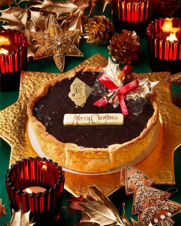 パブロからクリスマスシーズン限定「ノエルチョコチーズタルト」4層仕立ての贅沢な味わい｜写真2