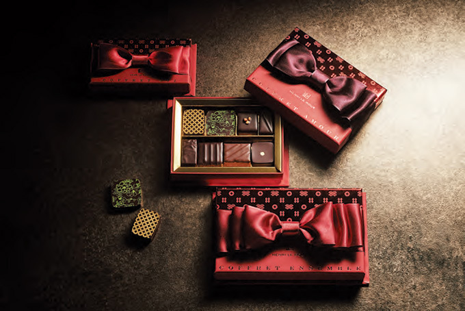 アンリ・ルルーの17年バレンタイン - 京友禅のBOXにほうじ茶やユズのボン・ボンショコラを｜写真3