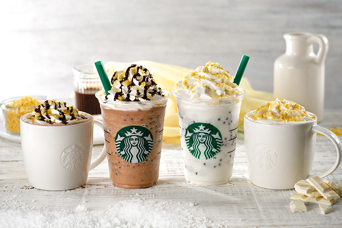スターバックスから季節限定 チョコラティ ホワイト チョコラティ バナナ ココ フラペチーノ ファッションプレス