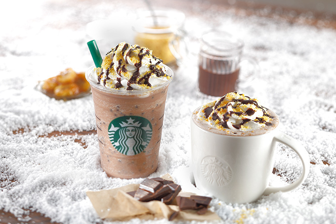 スターバックス(Starbucks Coffee) チョコラティ＆ホワイト チョコラティ バナナ ココ フラペチーノ｜写真4