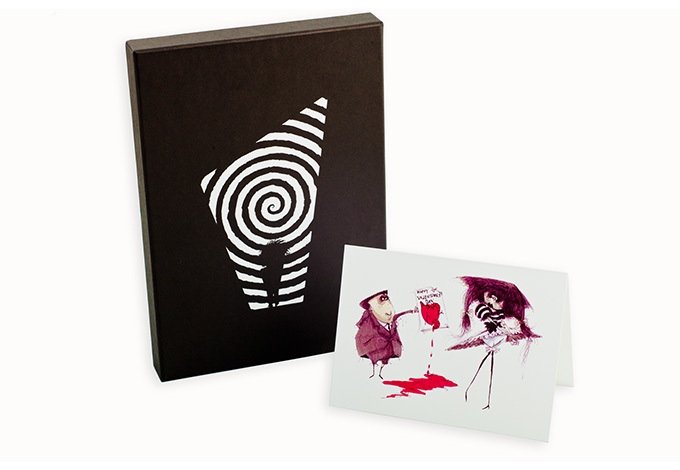 ティム・バートンのイラストがグリーティングカードに、ヴィレッジヴァンガードで発売｜写真5