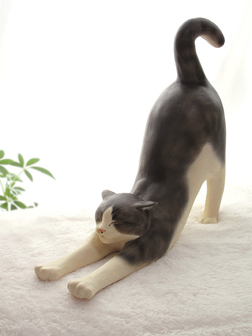 「猫・ネコ・ＮＥＫＯアート展」伊勢丹新宿店で開催 - 猫がモチーフの絵画や彫刻、雑貨など｜写真3