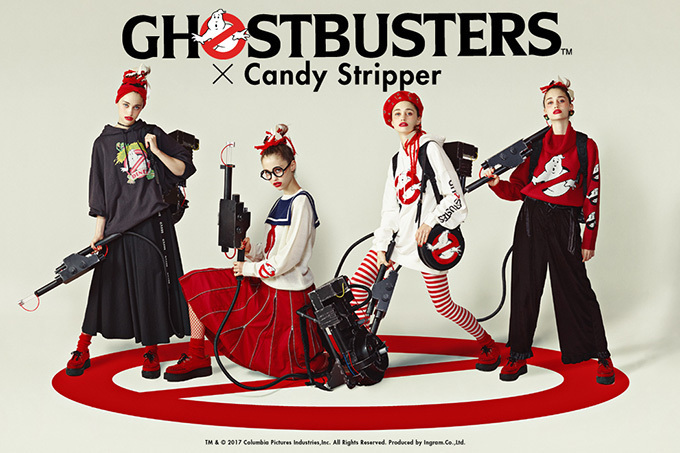 キャンディストリッパー ゴーストバスターズ No Ghostマーク をあしらったニットやスウェット ファッションプレス