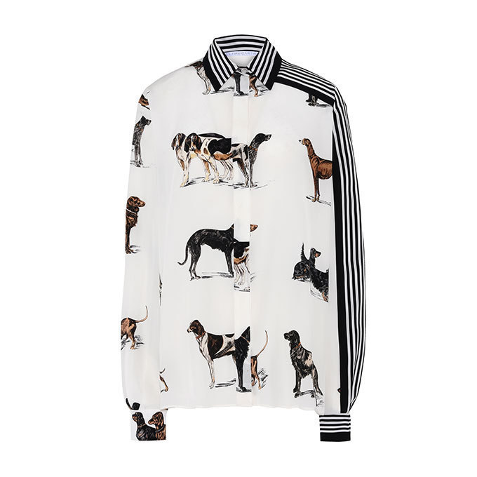 ステラ マッカートニー17年春の新作‟犬”モチーフのシャツ＆パンツが発売｜写真1