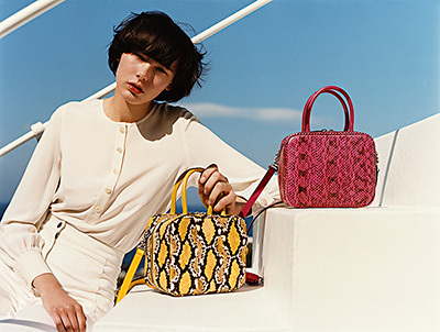日本人デザイナーによるバッグブランド「michino」伊・小さな島をイメージした17年春夏バッグ