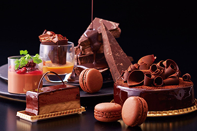 「バレンタイン デザートブッフェ」