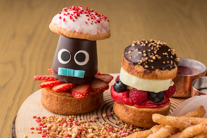 グランド ハイアット 東京のバレンタイン - Mr.&Mrs.のチョコバーガーやデザートピザが登場｜写真1