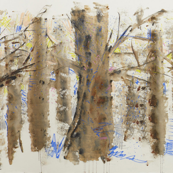 大宮エリー展「tree, tree, tree」代官山で開催 - 青森・十和田の自然を描く最新作 | 写真
