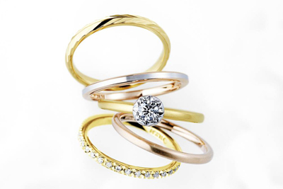 スタイリッシュなニューヨークと由緒正しき京都の感性が融合したN.Y. NIWAKAのブライダルリング