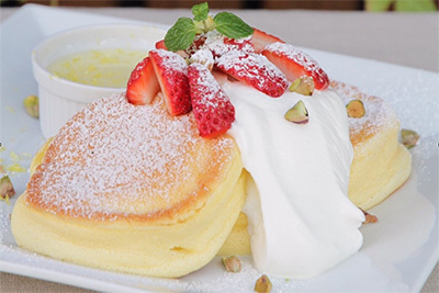 パンケーキ 幸せのパンケーキ」横浜中華街にオープン、独自製法で他にない