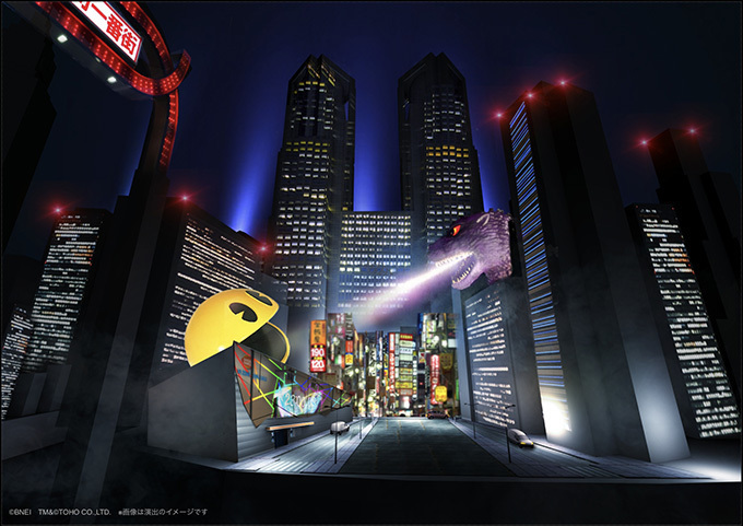 「TOKYO ART CITY by NAKED」巨大模型とプロジェクター100台で“東京”を体感｜写真14