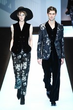 エンポリオ アルマーニ 2017-18年秋冬メンズコレクション - 現代男性を多角的に紐解く｜写真109