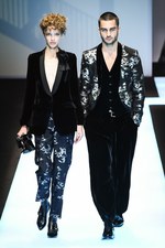 エンポリオ アルマーニ 2017-18年秋冬メンズコレクション - 現代男性を多角的に紐解く｜写真110