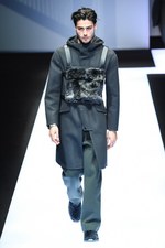 エンポリオ アルマーニ 2017-18年秋冬メンズコレクション - 現代男性を多角的に紐解く｜写真23