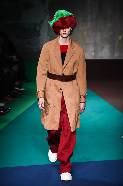 マルニ(MARNI) 2017-18年秋冬メンズコレクション シルエット - 写真8