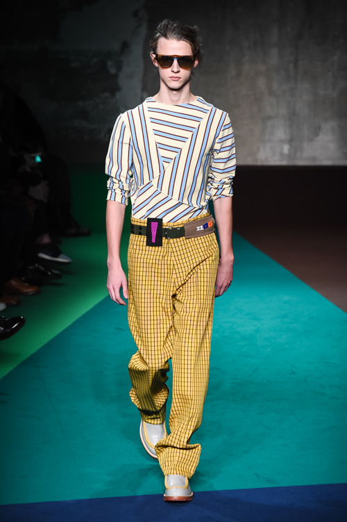 マルニ(MARNI) 2017-18年秋冬メンズコレクション シルエット - 写真20