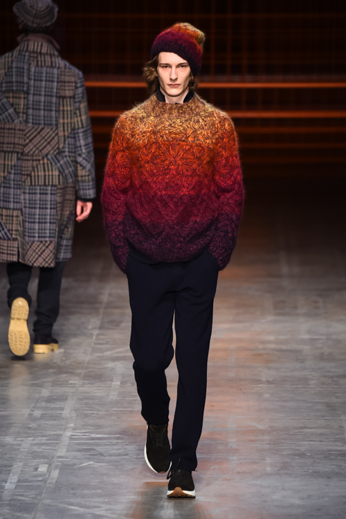 ミッソーニ(Missoni) 2017-18年秋冬メンズコレクション シルエット - 写真11