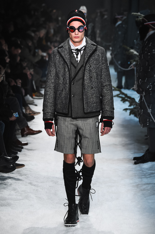 モンクレール ガム・ブルー(MONCLER GAMME BLEU) 2017-18年秋冬メンズコレクション シルエット - 写真35