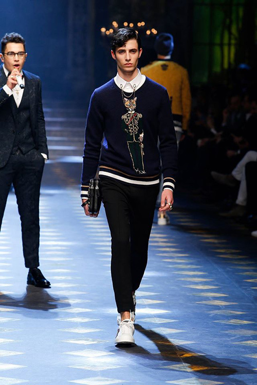 ドルチェ＆ガッバーナ(DOLCE&GABBANA) 2017-18年秋冬メンズ ...
