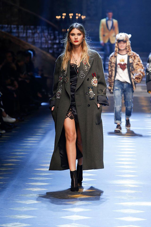 ドルチェ＆ガッバーナ(DOLCE&GABBANA) 2017-18年秋冬ウィメンズ&メンズコレクション  - 写真45