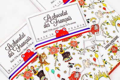 ザディグ エ ヴォルテール、限定タブレットチョコレート発売 パリの人気ショコラトリーとのコラボ
