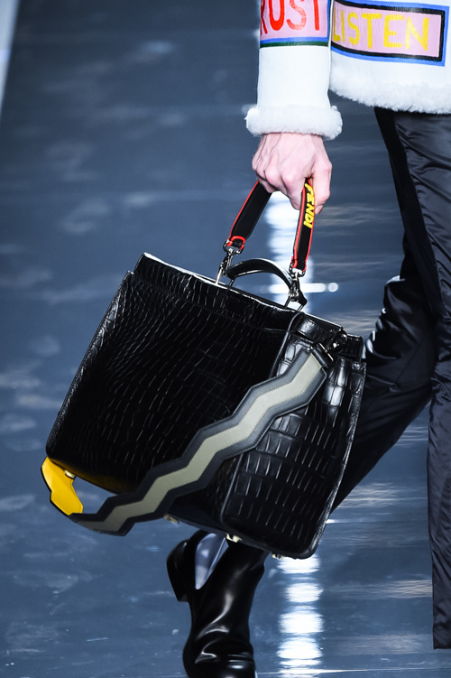 フェンディ(FENDI) 2017-18年秋冬メンズコレクション ディテール - 写真34