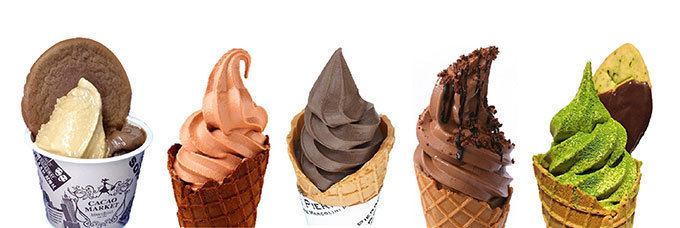 チョコの祭典「ショコラ×ショコラ」ソフトクリームや歌舞伎揚とのコラボスイーツが小田急百貨店新宿に | 写真