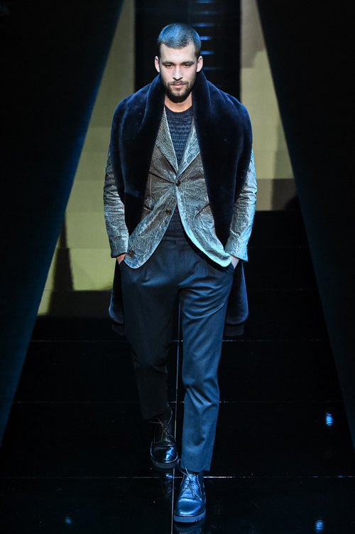 ジョルジオ アルマーニ(Giorgio Armani) 2017-18年秋冬メンズコレクション  - 写真112