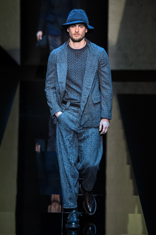 ジョルジオ アルマーニ(Giorgio Armani) 2017-18年秋冬メンズコレクション シルエット - 写真10