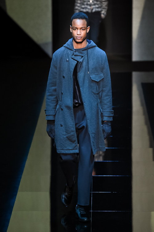 ジョルジオ アルマーニ(Giorgio Armani) 2017-18年秋冬メンズコレクション シルエット - 写真35