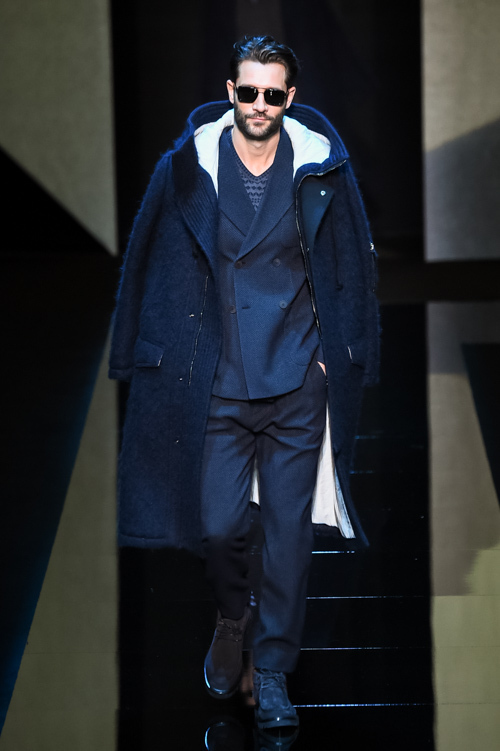 ジョルジオ アルマーニ(Giorgio Armani) 2017-18年秋冬メンズコレクション シルエット - 写真37