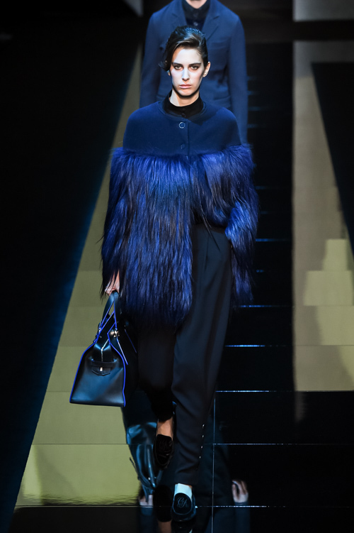 ジョルジオ アルマーニ(Giorgio Armani) 2017-18年秋冬メンズコレクション シルエット - 写真42