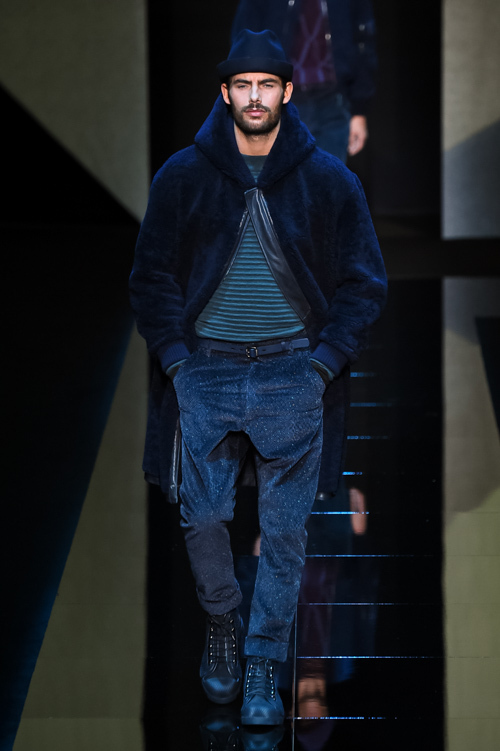 ジョルジオ アルマーニ(Giorgio Armani) 2017-18年秋冬メンズコレクション シルエット - 写真52