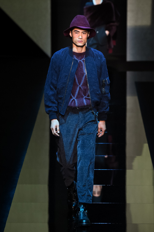 ジョルジオ アルマーニ(Giorgio Armani) 2017-18年秋冬メンズコレクション シルエット - 写真53