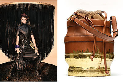 ロエベ、ショーに先駆け17年秋冬メンズビジュアル公開 - 新バッグはバケツ型ランタン