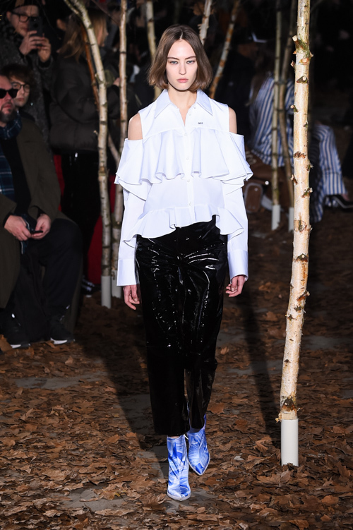 オフ-ホワイト (OFF-WHITE) 2017-18年秋冬ウィメンズ&メンズコレクション シルエット - 写真12