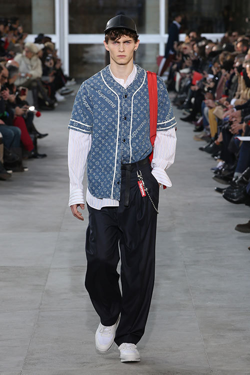ルイ ヴィトン 17年秋冬メンズコレクション Supremeとコラボ 肩の力を抜いたエレガンス ファッションプレス