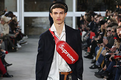 ルイ・ヴィトン 2017年秋冬メンズコレクション -Supremeとコラボ、肩の力を抜いたエレガンス