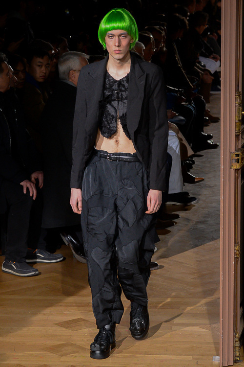 コム デ ギャルソン・オム プリュス 2017-18年秋冬｜male ビスチェ(ブラ)