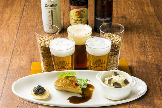 世界のビール博物館で「世界三大珍味×飲み比べ」ビアセット - トリュフやキャビアに合う1杯を提案 | 写真
