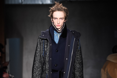 ヘリンボーン｜sacai 2017-18年秋冬メンズコレクション - 伝統に挑む新アイディアの再構成
