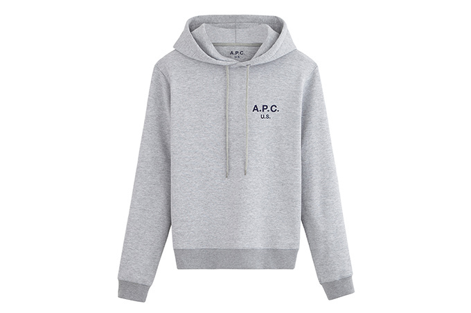 A.P.C.より全工程アメリカ製のジャージウェア - シンプルな作りの