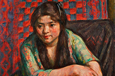 中村屋サロン美術館「中村彝生誕130年記念 芸術家たちの絆展」