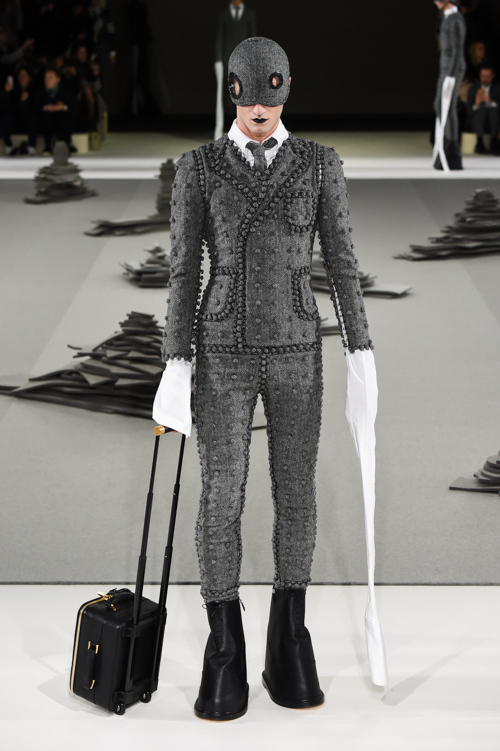 トム ブラウン(THOM BROWNE) 2017-18年秋冬メンズコレクション シルエット - 写真6