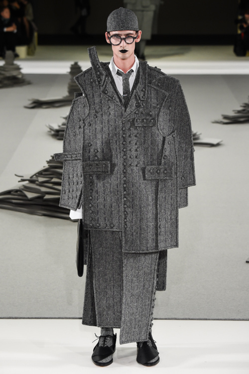 トム ブラウン(THOM BROWNE) 2017-18年秋冬メンズコレクション シルエット - 写真17